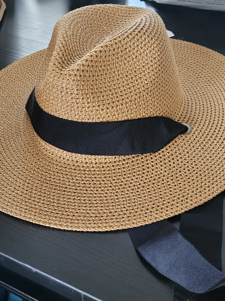Time and Tru Straw Hat - One Size thumbnail