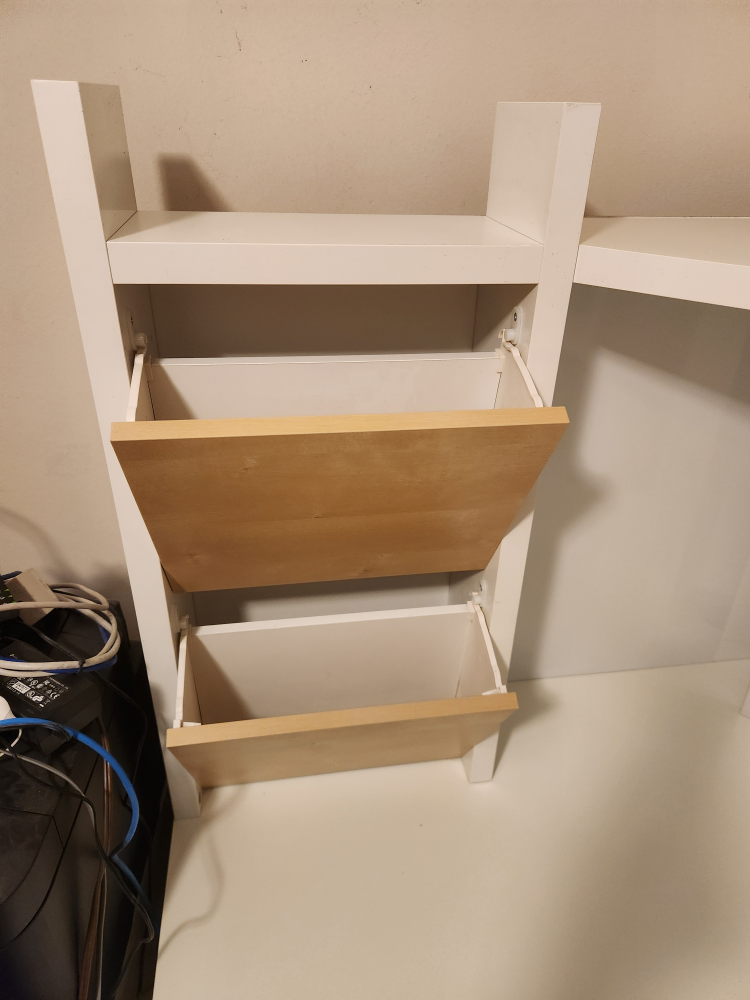 Corner Desk with Shelves & Mesh Office Chair - photo 2
