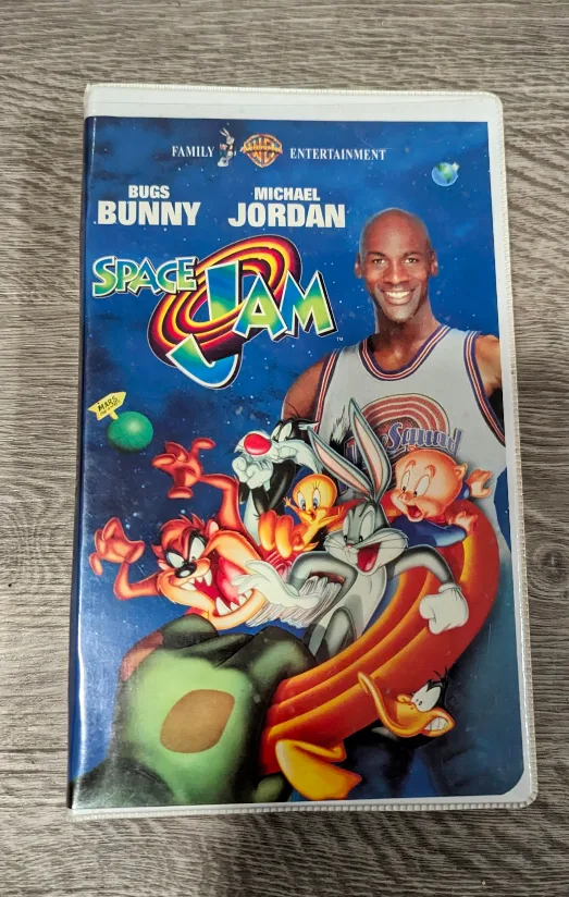 Space Jam VHS Tape Movie thumbnail