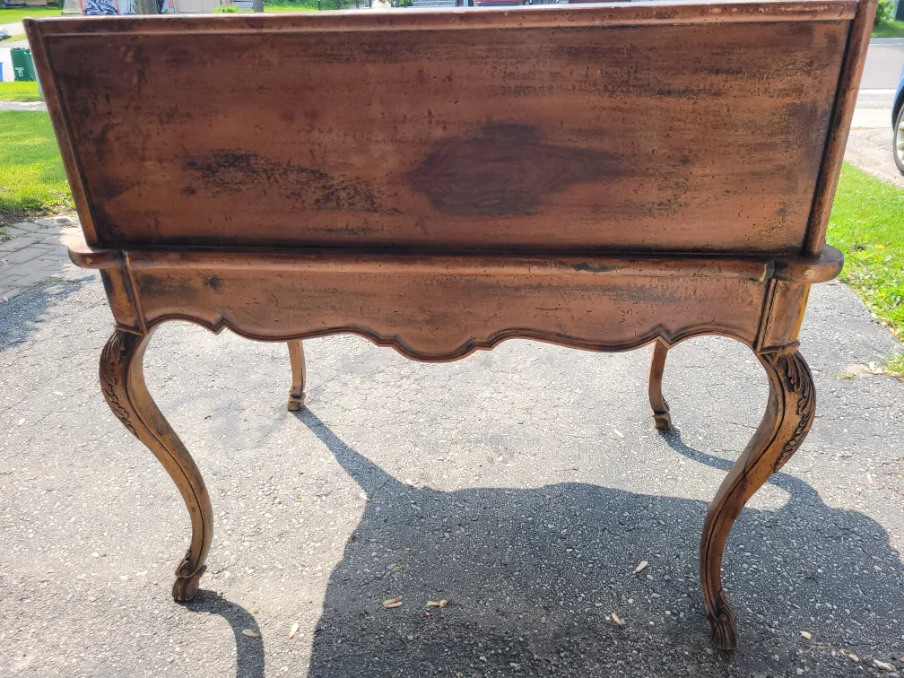 Vintage Wooden Writing Desk image indicator(7)