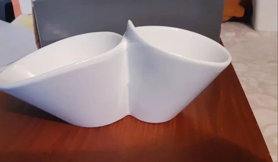 Verdici Design White CeramicServing  Bowl thumbnail