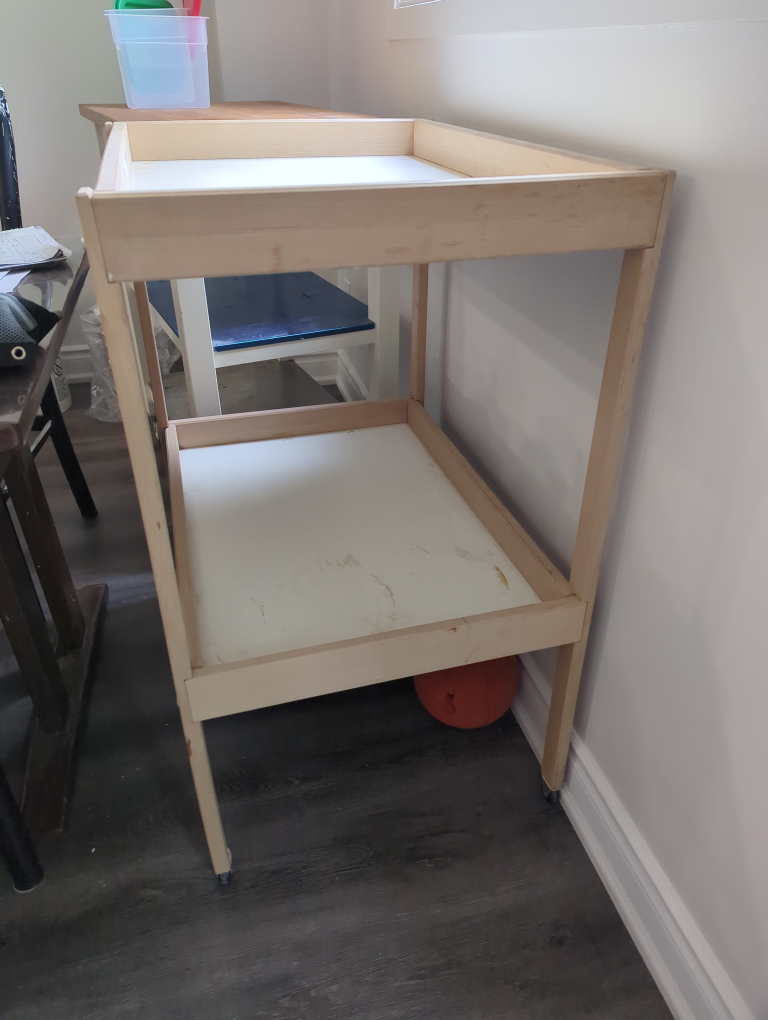Wooden Kitchen Cart