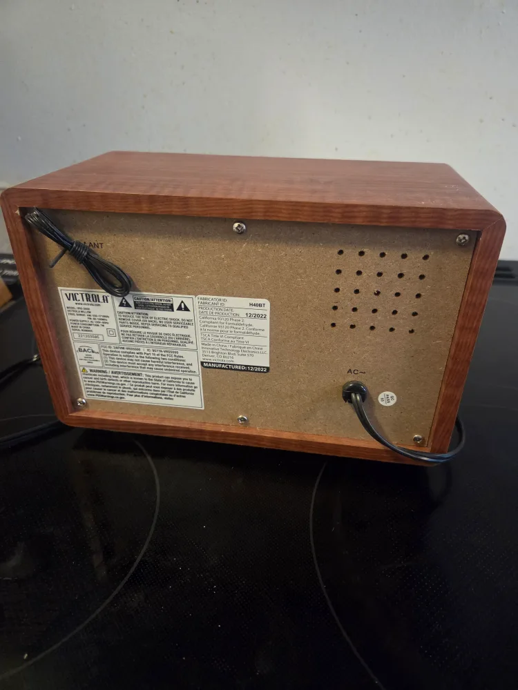 Victrola Retro Wood Radio Bluetooth image indicator(3)