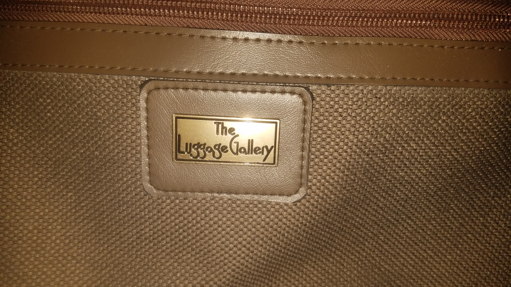 Luggage Gallery Carry On Garment Bag Suitcase Good Condition - photo 4