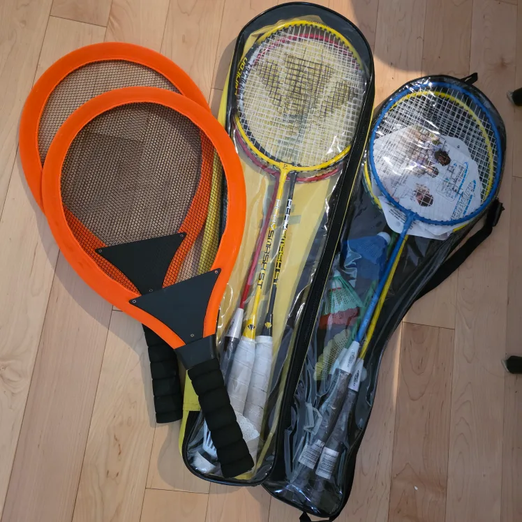 Badminton & Smashball Racquet Set thumbnail