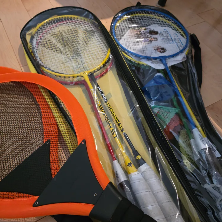 Badminton & Smashball Racquet Set image indicator(2)