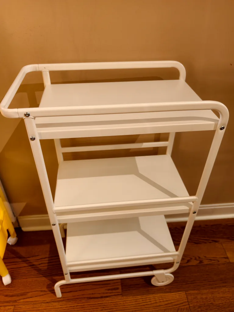 White Utility Cart thumbnail