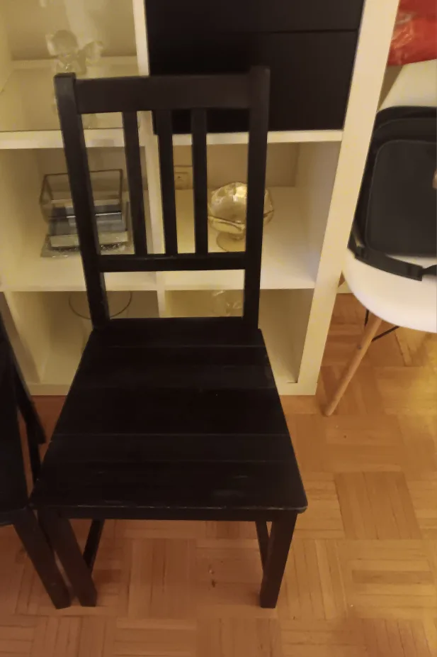 IKEA Black Chairs - Set of 2 image indicator(2)
