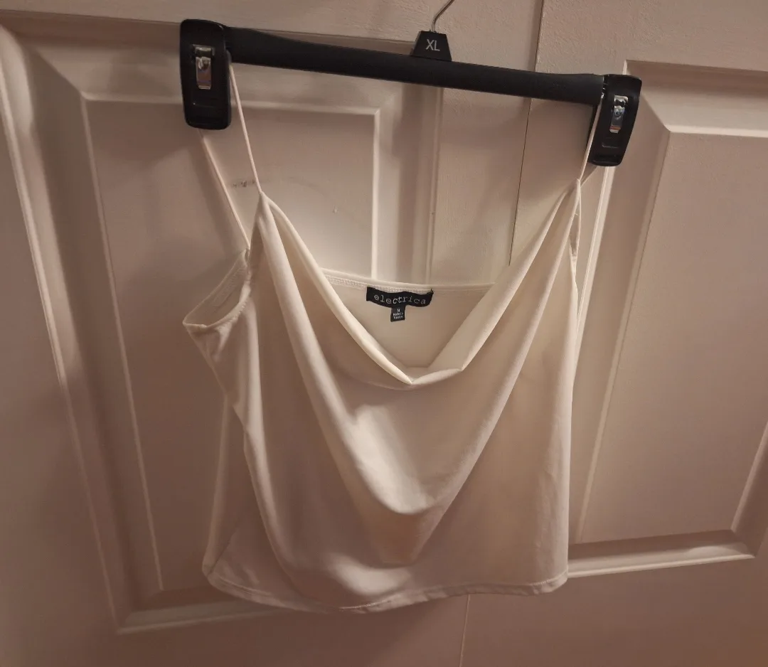 Electrica White Cami Top - Size S thumbnail