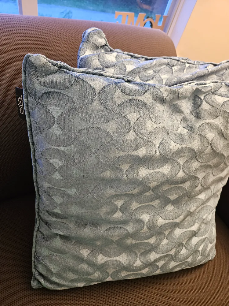 2x Decorative Pillows - Blue thumbnail