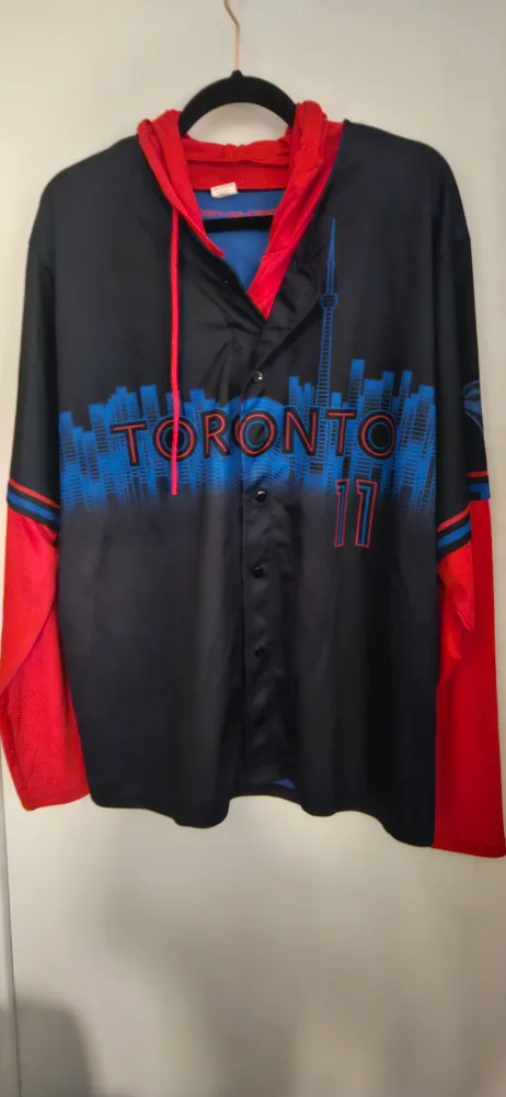 Toronto Blue Jays XL Bo Bichette #11 Jersey Hoodie thumbnail