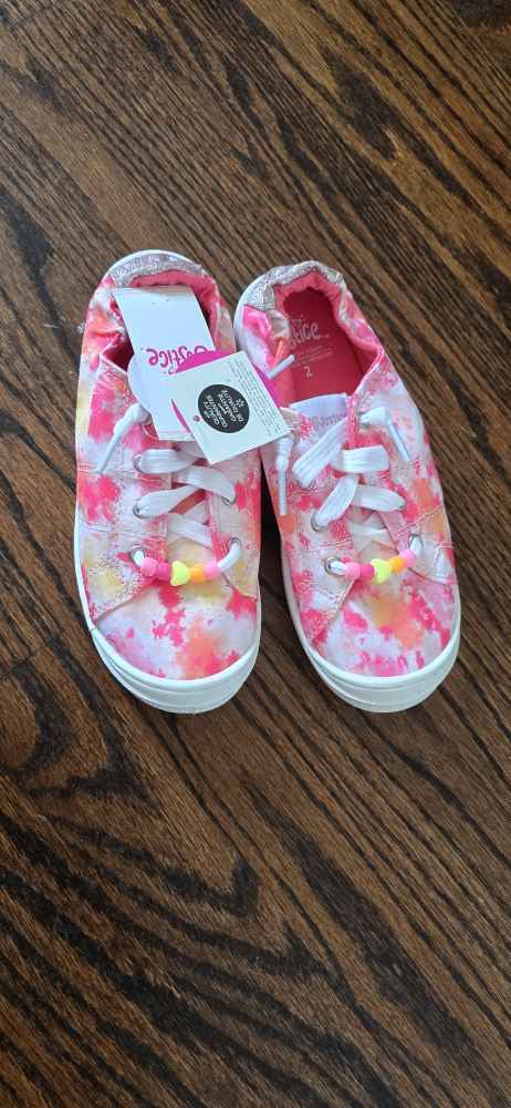 New Justice Tie-Dye Sneakers - Size 2 - photo 2