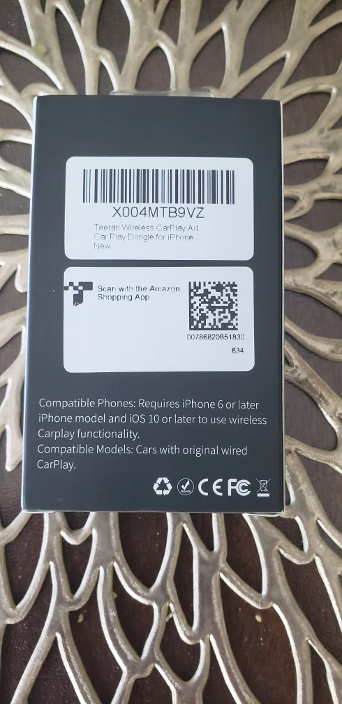 Teeran Wireless CarPlay Adapter – Plug & Play - photo 2
