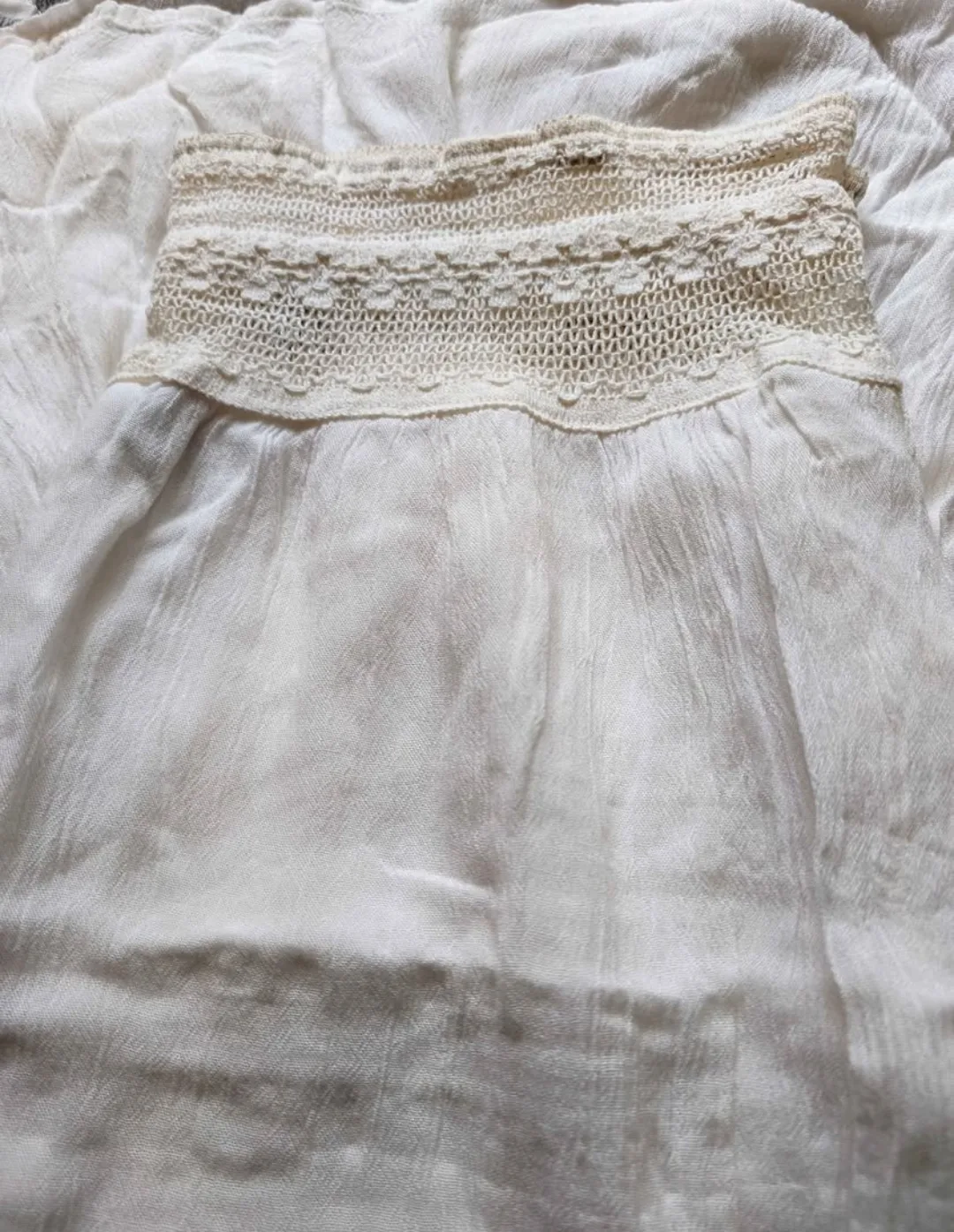 Linen & Lace flare leg summer pants ~ Petunia image indicator(8)