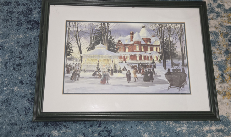 Winter Scene Framed Print
