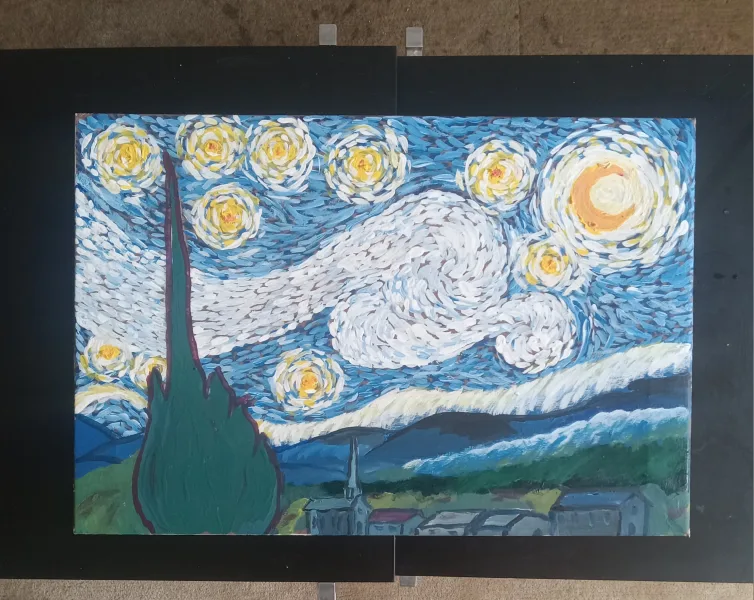 Starry Night painting thumbnail