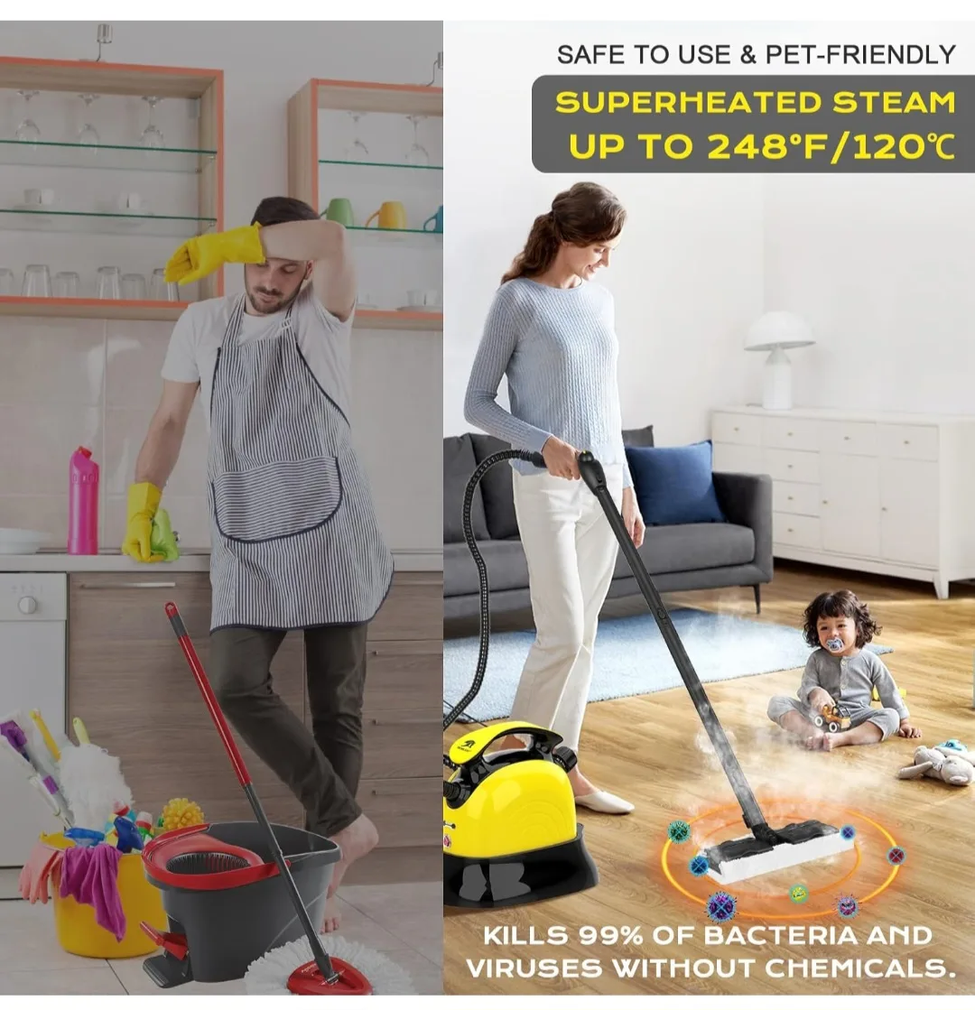 Multi-Purpose Steam Mop Cleaner image indicator(4)