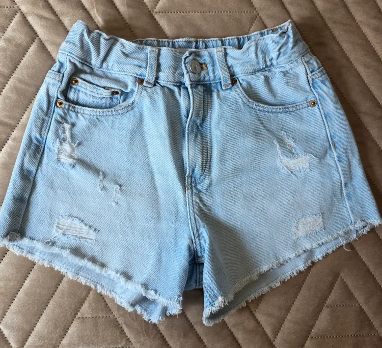 Zara Kids Denim Shorts - Size 10y thumbnail