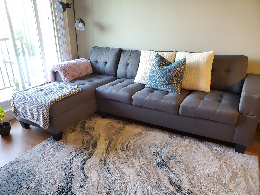 Grey Sectional Sofa