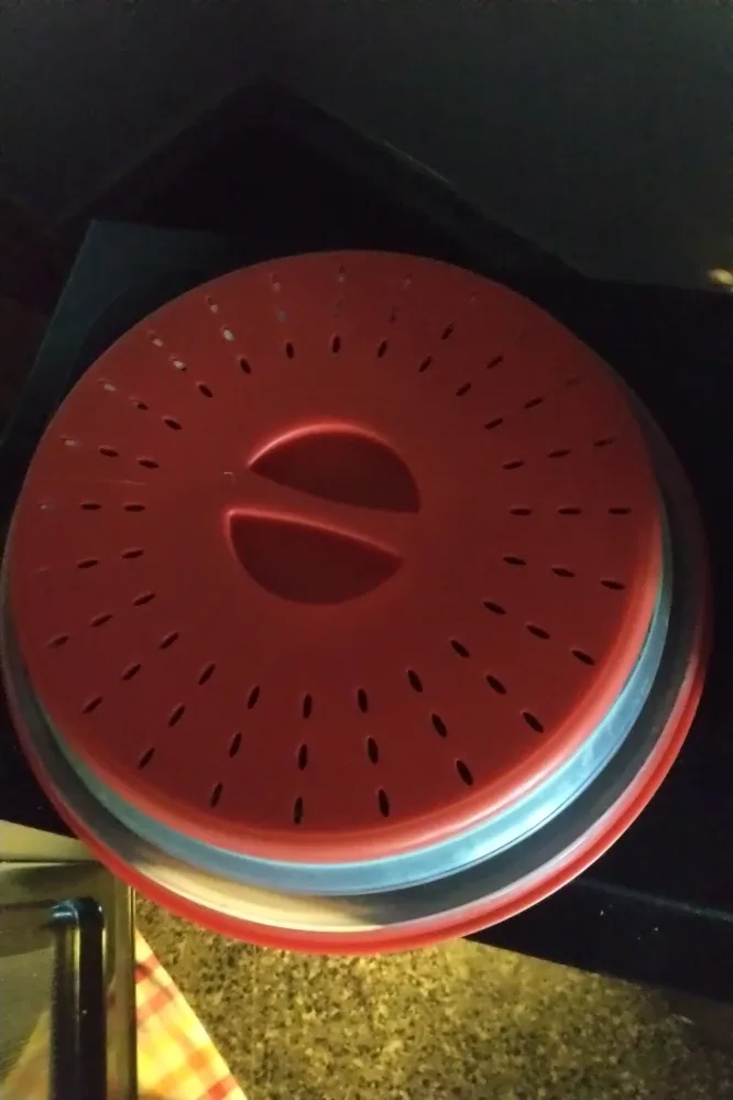Microwave Splatter Cover - Red thumbnail