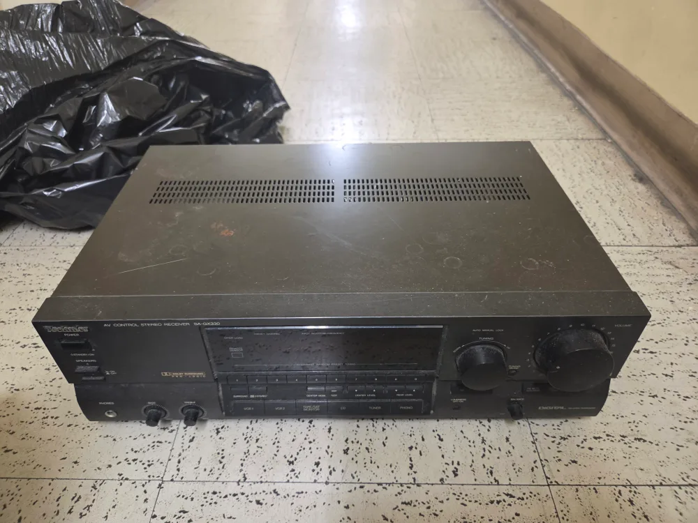 Technics SA-GX330 AV Control Stereo Receiver thumbnail