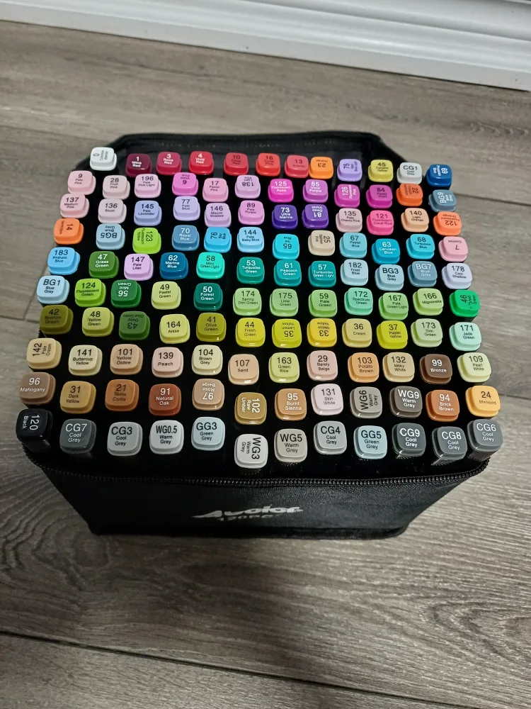 Abelieer 120pcs Marker Set image indicator(6)