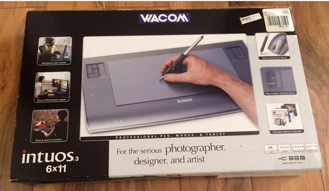New Wacom intuos3 for graphic design thumbnail
