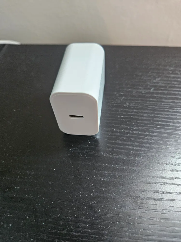 USB-C Power Adapter charger white thumbnail