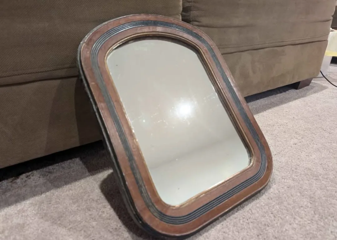 Antique Mirror - Antique Farmhouse Arched Mirror thumbnail