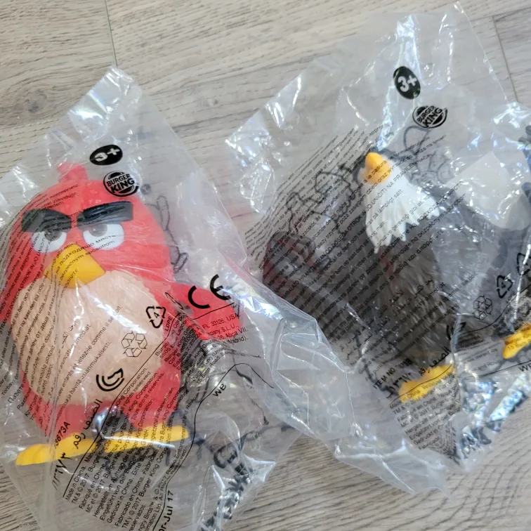 2pcs Lot Angry Birds McDonald's Toy thumbnail