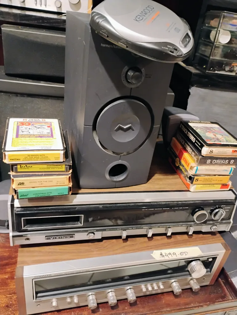 vintage stereo equipment thumbnail
