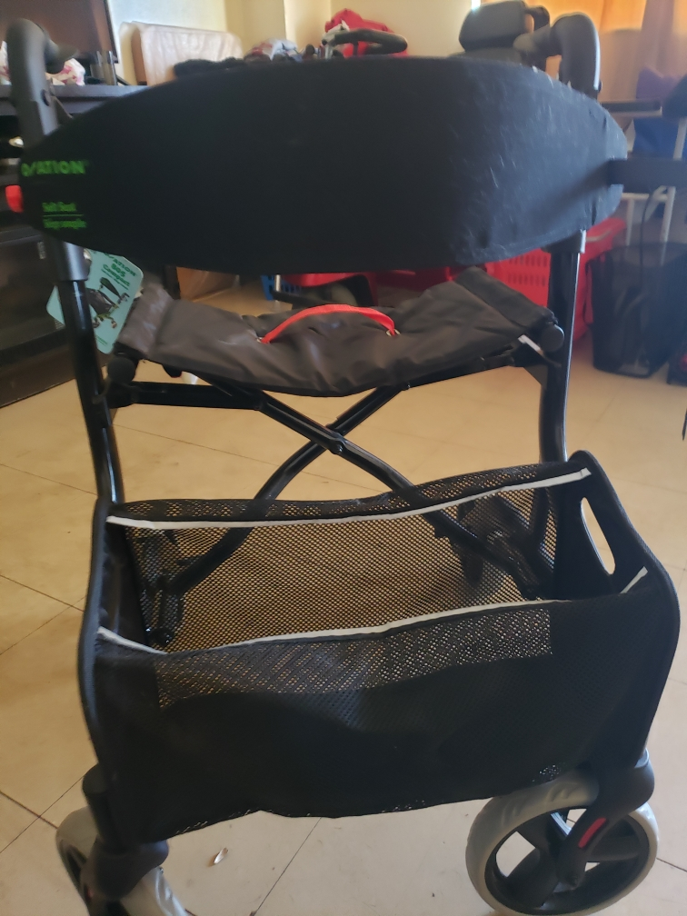 Ovation Rollator Walker with Seat
