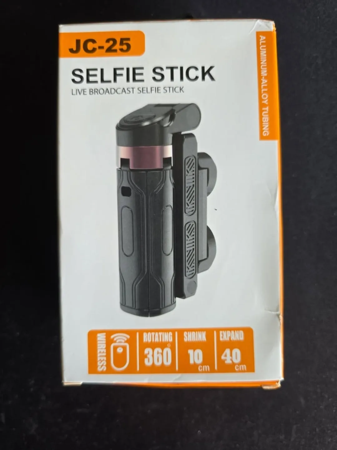 Selfie Stick Portable Phone Holder Shooting Aid Bluetooth Remote image indicator(8)