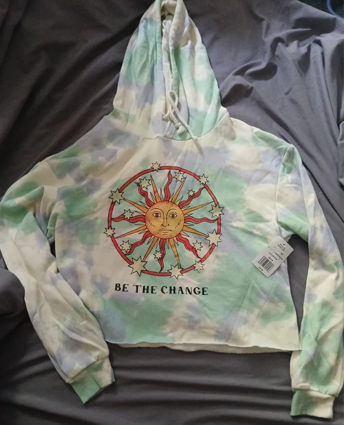 Kohl's Tie Dye Hoodie - Size M thumbnail
