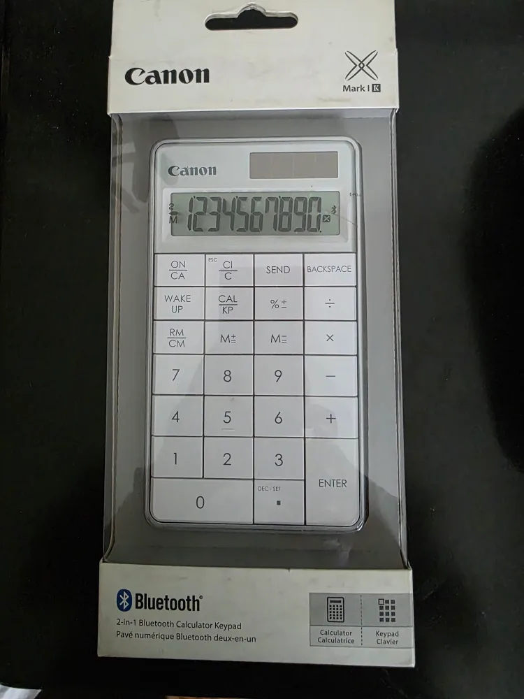 Canon Wireless Keypad Calculator image indicator(2)