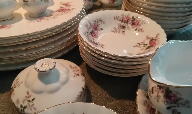 Collection of Royal Albert "Lavender Rose,"  Selling as a Bundle image indicator(3)