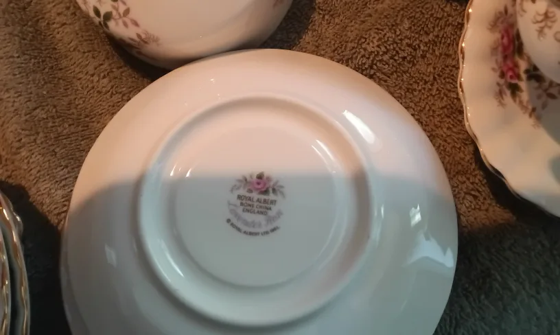Collection of Royal Albert "Lavender Rose,"  Selling as a Bundle image indicator(10)