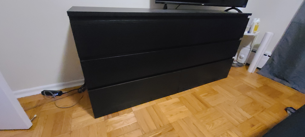 IKEA Hemnes Black-Brown Dresser