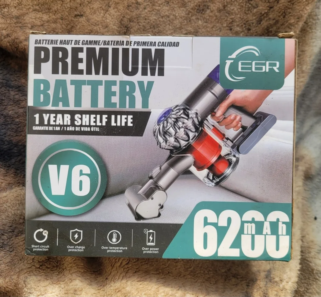 EGR Premium 6200mAh V6 Battery Replacement thumbnail