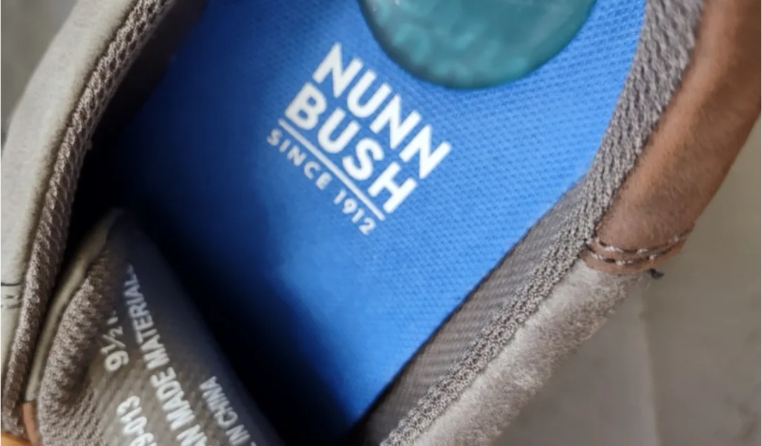 Nunn Bush Men's Size US 9.5 Grey Casual Shoes image indicator(5)