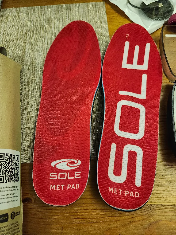 SOLE Active Medium Met Pad Insoles - Men's 9.5/Women's 11 thumbnail