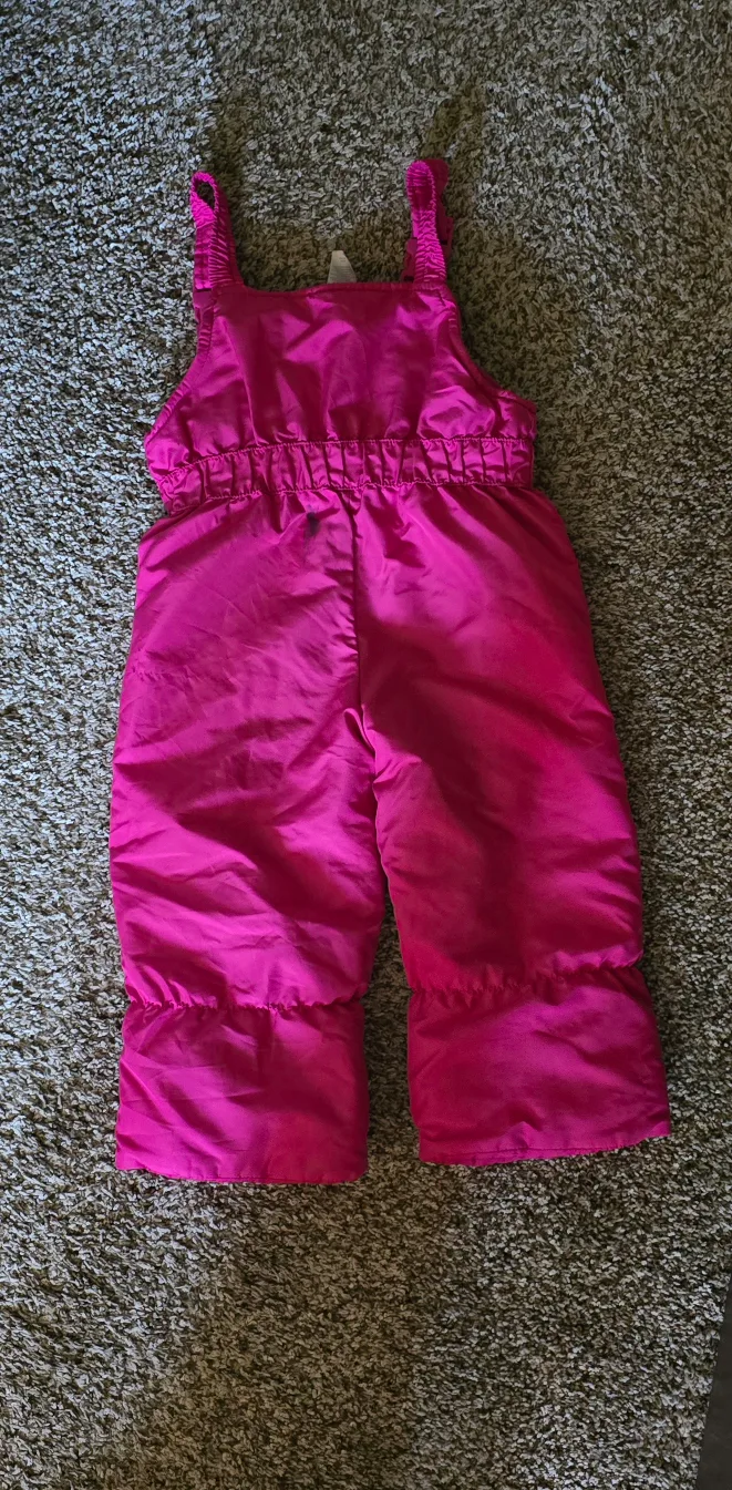 Kids Embroidered Dress & Pink Snowsuit thumbnail