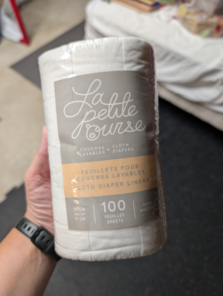 La Petite Pourse Cloth Diaper Liners - 100 Sheets