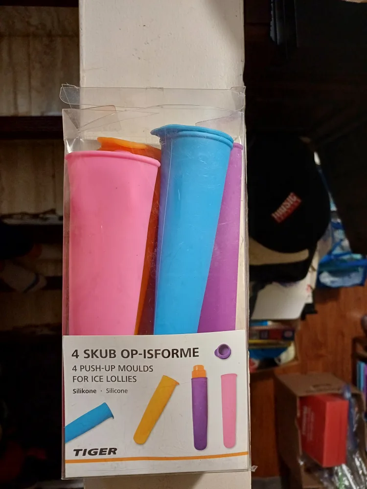 🇨🇦 Free: Tiger 4 Skub Op-Isforme Push-Up Ice Lollies Moulds thumbnail