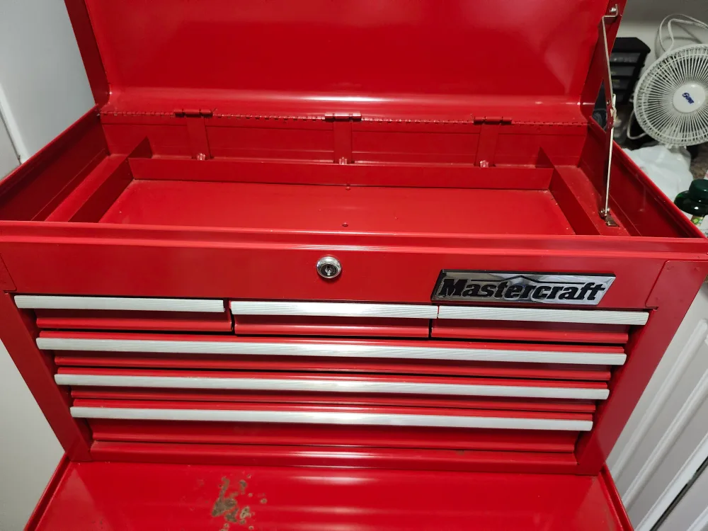 Mastercraft Red Tool Chest image indicator(7)