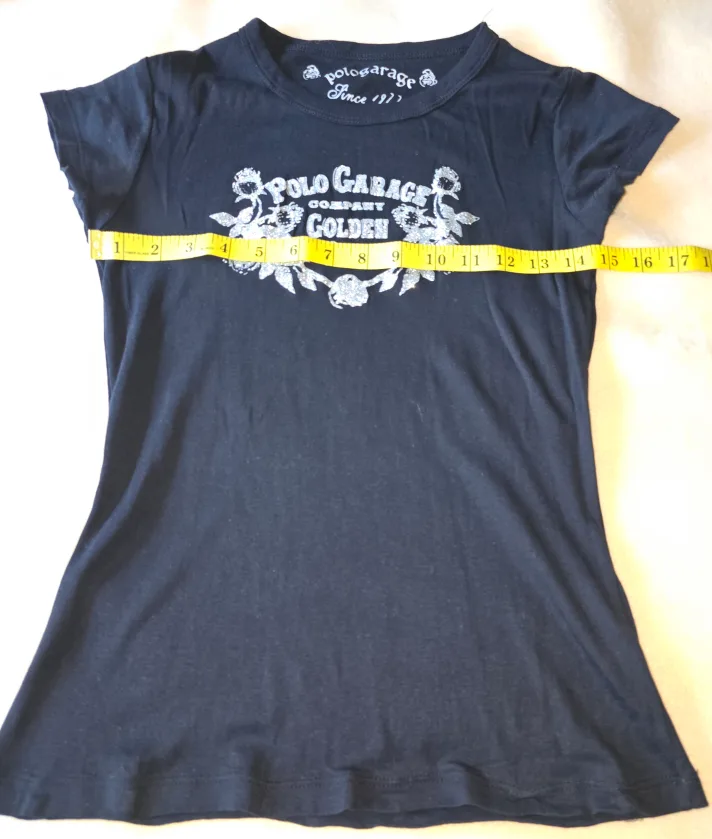 Polo Garage Black T-Shirt thumbnail