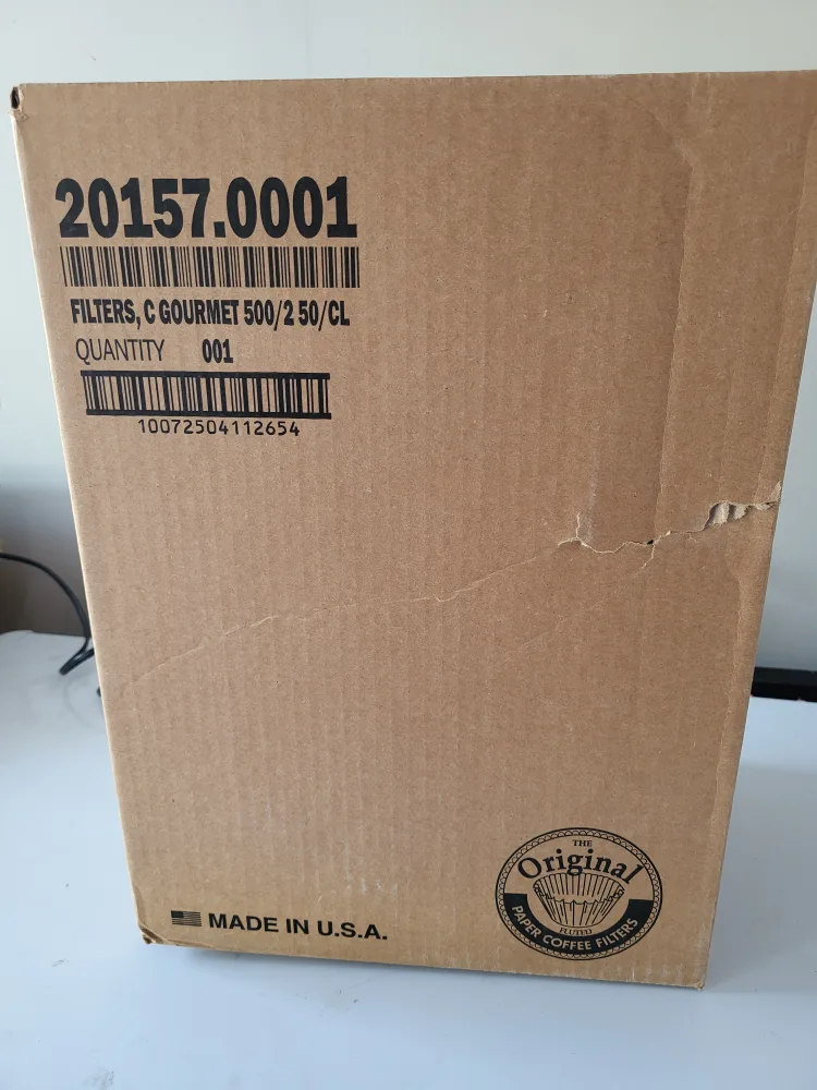 BUNN Coffee Filters, C Gourmet 500/2 50/CL thumbnail