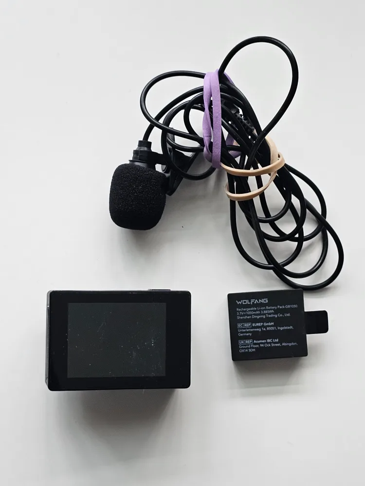 Wolfang Action Camera 4K with Microphone image indicator(2)