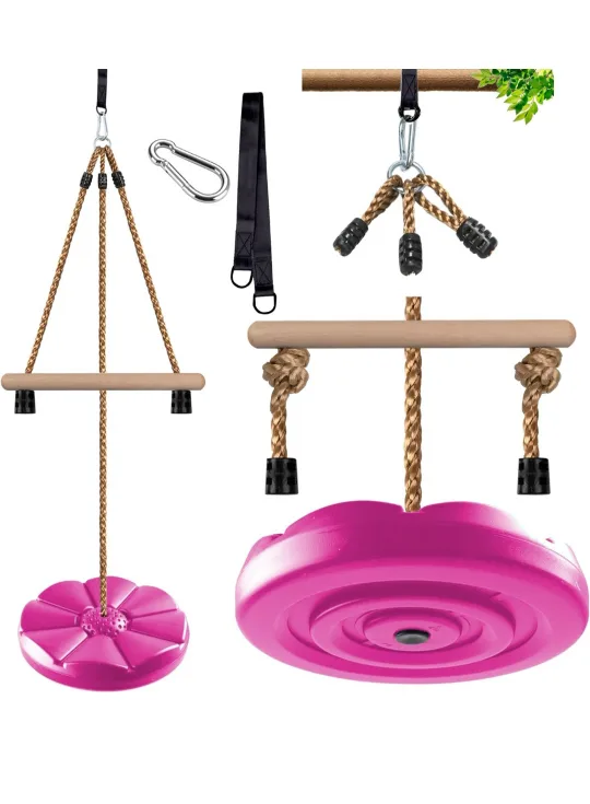 New Children's Tree Swing - Pink 🍁 thumbnail