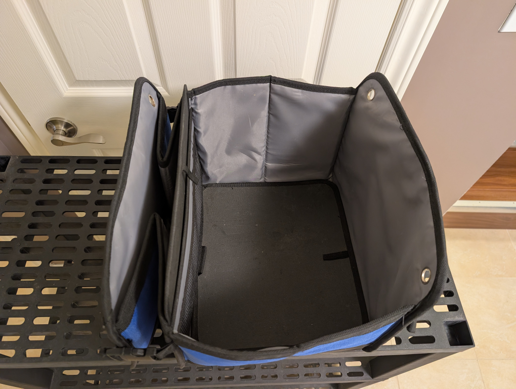 Blue Collapsible Car Trunk Organizer - photo 4